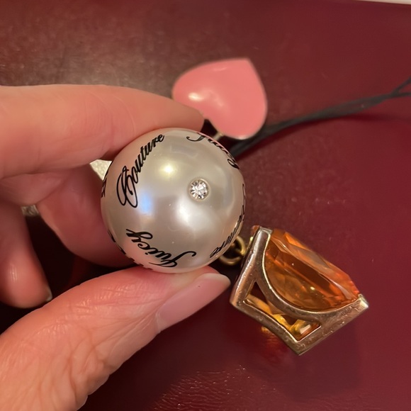 Y2k Juicy Couture Swarovski charm key phone strap - Picture 5 of 8